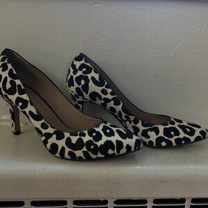 🐆 INC International Concepts Zitah Leopard Print Calf Hair Pumps
